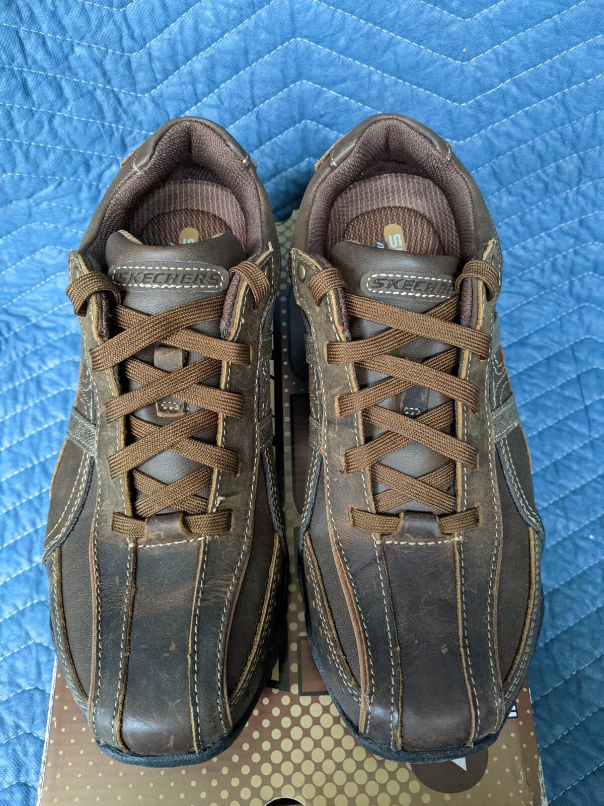 Skechers Diameter Murilo Brown Leather 