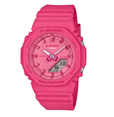 Casio G-Shock GMA-P2100PP-4A Analog Digital Pink Octagonal Ladies
