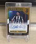 TOPPS CHROME CARD SET JUVENTUS 2023 GOLD ZAMBROTTA AUTOGRAPH NUMBERED 10/50