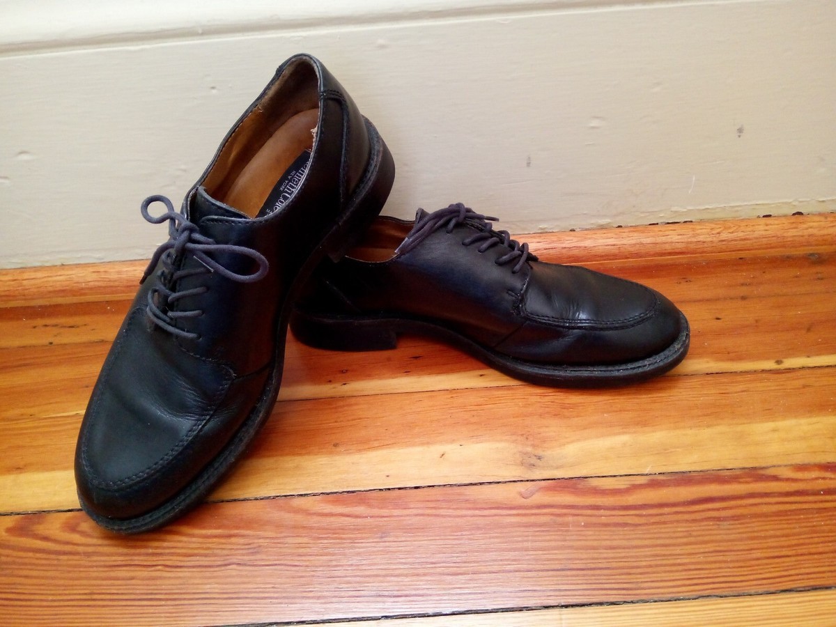 Kenneth Cole New York Made In Italy Men’s Black Leather Tie Oxfords Size 7 KENNETH COLE Men main image 3