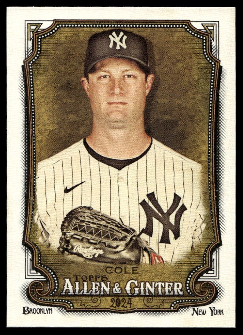 2024 Topps Allen & Ginter Base Gerrit Cole New York Yankees #25
