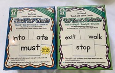 Key Education Touch Trace Cards 2 Sets Of 30 Survival Words NEW