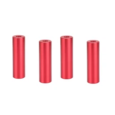 4x CAMVATE 2"15mm Micro Rod w/ Double-ended 1/4"-20 Female Thread fr Camera Accs