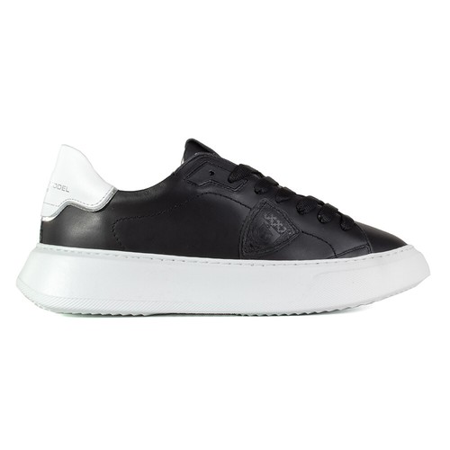 Philippe Model Sneakers Uomo New Temple Pelle Bianco Spoiler Blu Prezzo  320,00