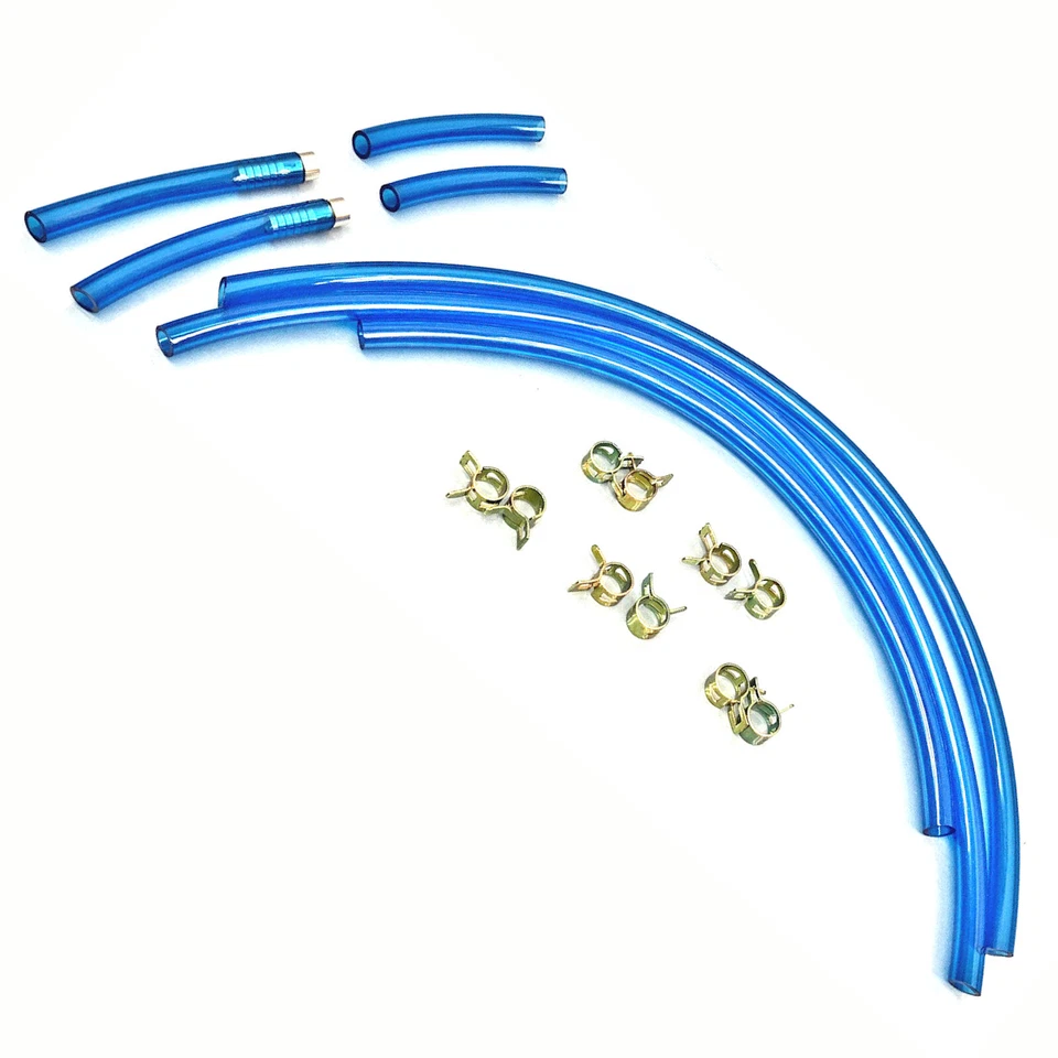 POLARIS 650 750 780 SL SLT SLX 92-95 FUEL LINE REBUILD REPAIR KIT Blue - Image 2 of 4