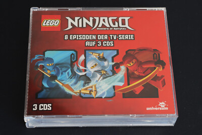 Ninjago 3 CD - 9 Episoden TV-Serie CD 1-6 Folge  Kinder Hörspiel 7-14 Jahre