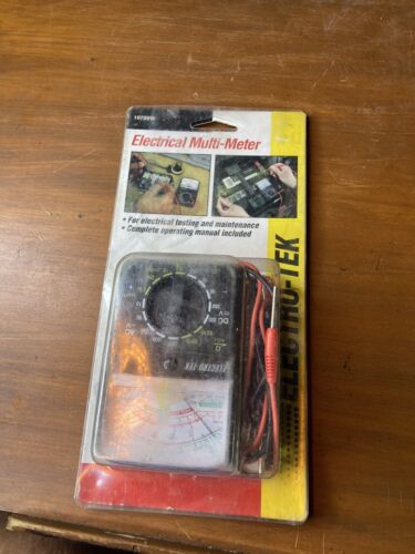 Vintage Electro-Tek Electical Multi-Meter 10729W