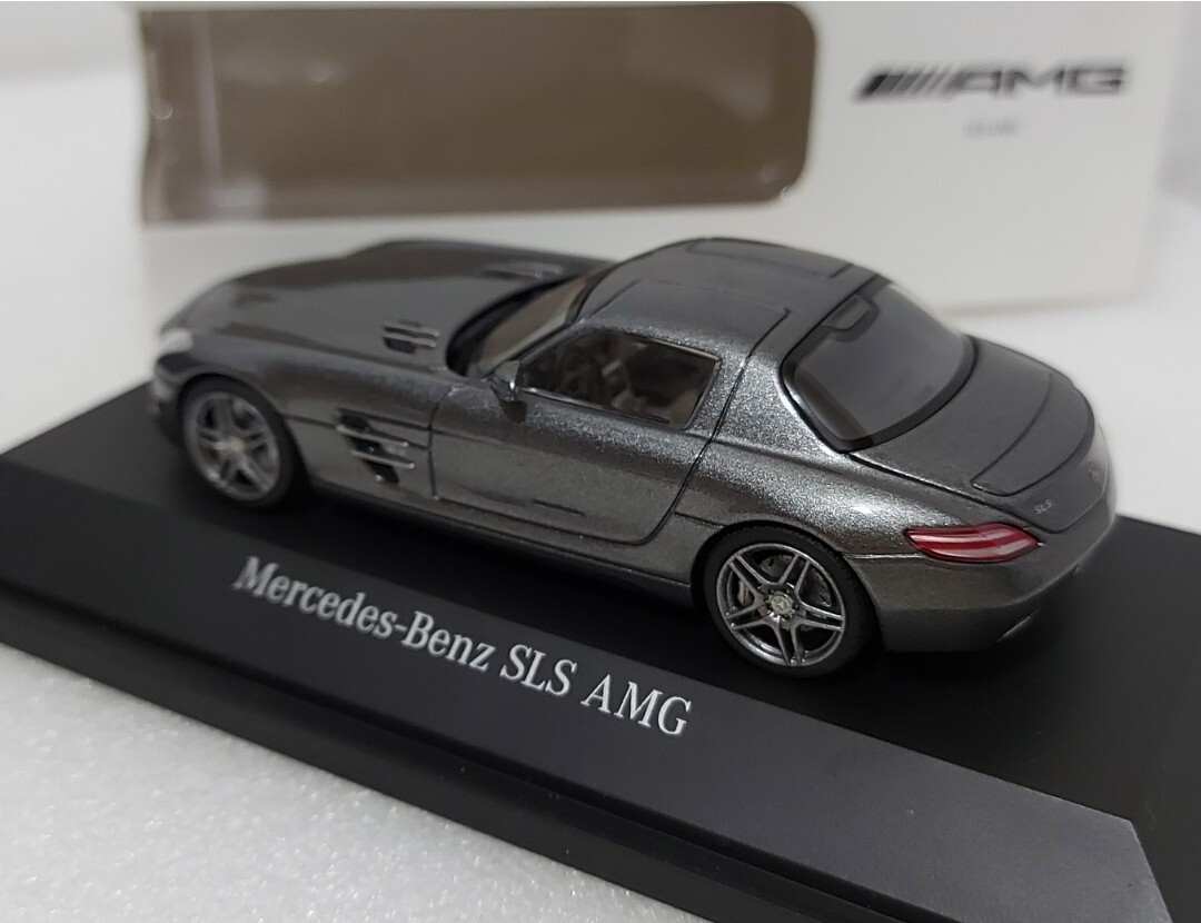 Mercedes-Benz SLS Coupe 6.3 AMG 2009 (C197) Imola Grey Met 1:43
