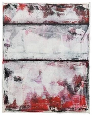 No.509 Original Abstract Modern Minimal Textured Painting By K.A.Davis 