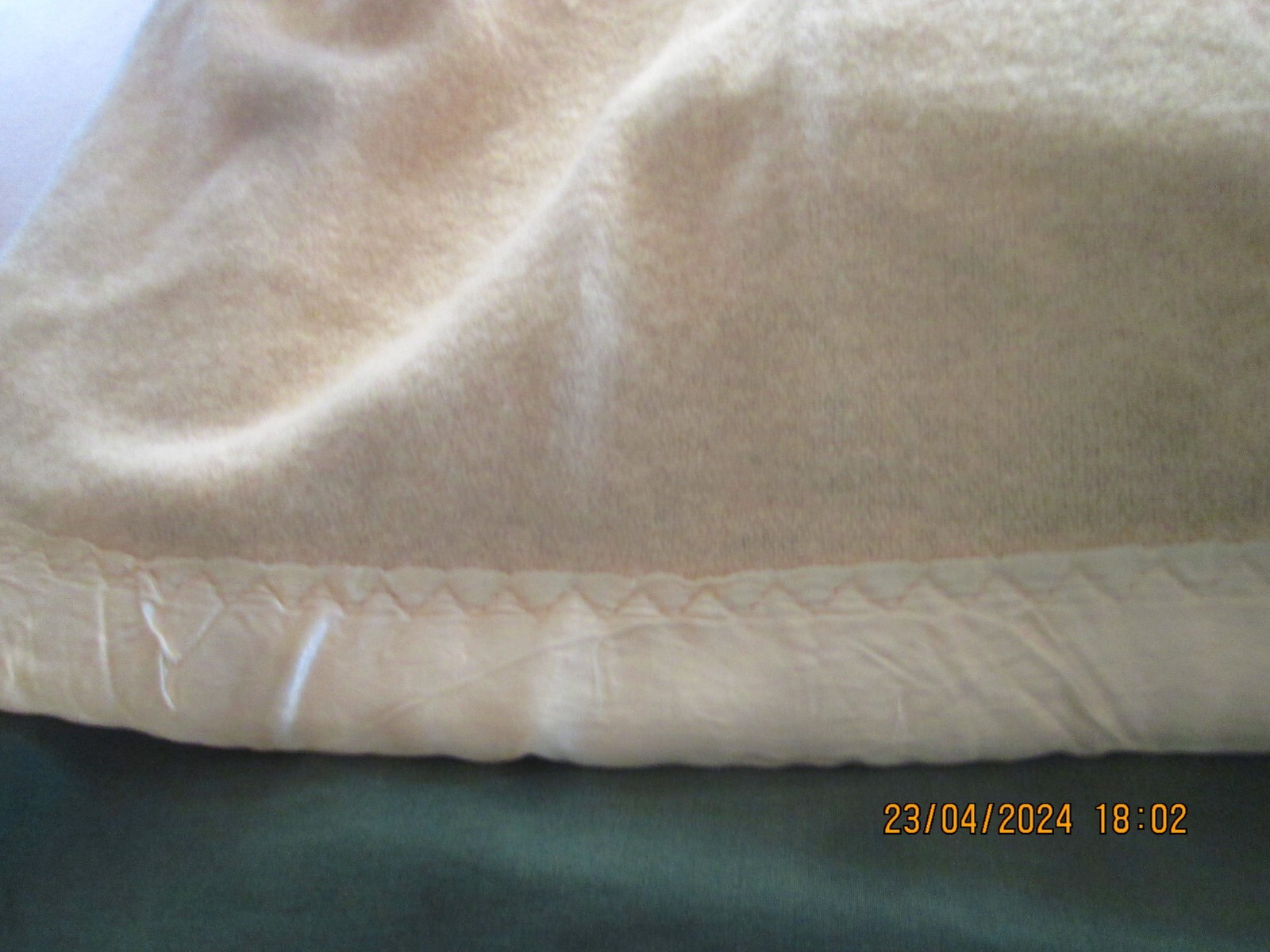 Vintage Onkaparinga Cream Pure Wool Single Blanket 225 cm x 160 cm eBay
