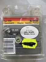 Tackerklammern Heftklammern Typ 056 Flachdraht Extraharter Stahldraht 14Mm