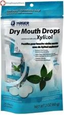 Hager Pharma Dry Mouth Drops Mint Lozenges 26 Ct