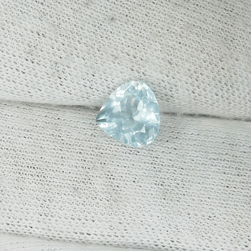 1,48Cts schöne Glanz ausgefallene Birne "Himmelblau" natürlicher Aquamarin...!!!!! - Bild 1 von 2