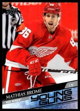 2020-21 Upper Deck Young Guns Mathias Brome Detroit Red Wings #468