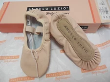 Angelo Luzio The Tiler full sole leather Ballet shoe 201C 201A Th Pink Dance 