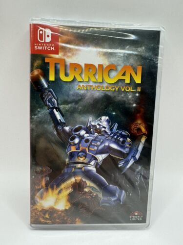 Turrican Anthology Vol. II 2 (Switch) NEW SEALED MINT W/POSTCARD RARE #/3500 - Picture 1 of 8