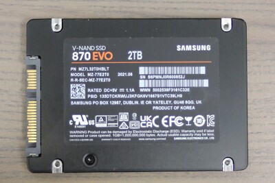 Samsung 870 EVO 2TB 2.5