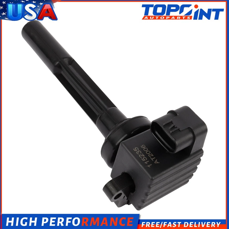 6 For 1998-1999 Honda Passport Isuzu Amigo Rodeo 3.2L V6 UF245 Ignition Coil - Image 3 of 4