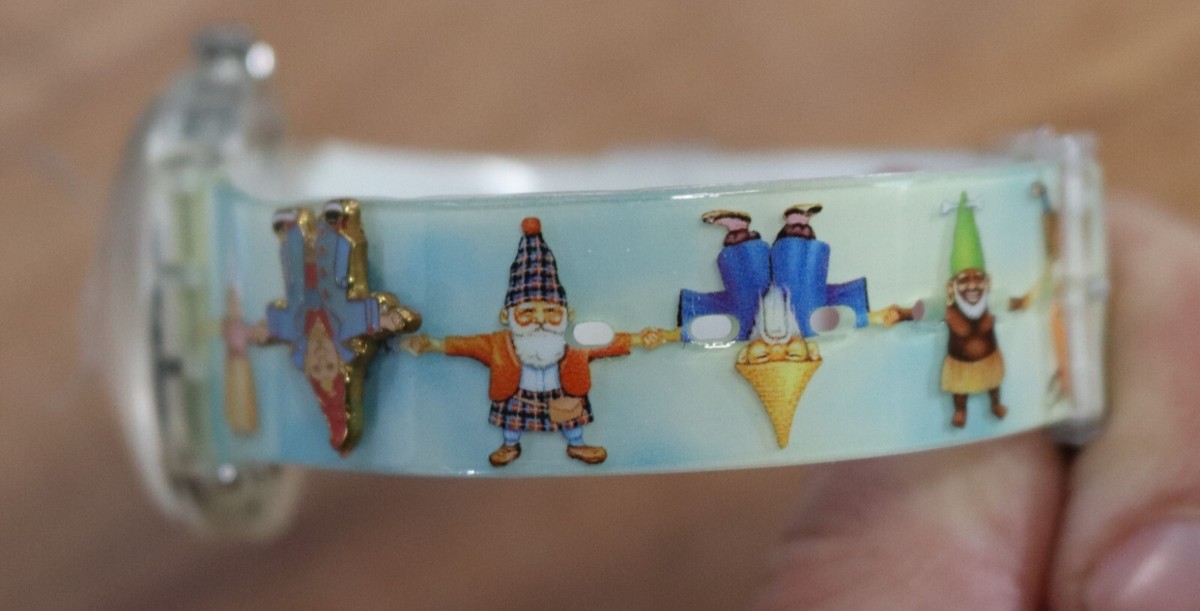 RARE VINTAGE 1997 SWATCH MUSHROOM WATCH CLUB SPECIAL