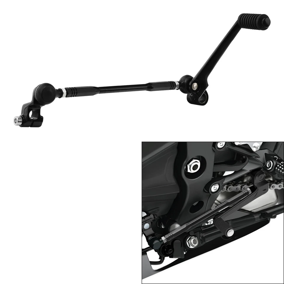 Alavanca de troca de marchas ligação de câmbio para Kawasaki Ninja ZX-6R ZX636 ZX-6RR 2005-06 - Imagem 3 de 4