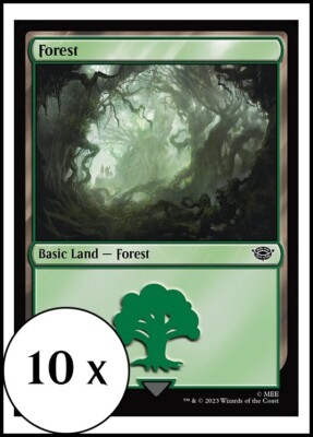 MTG - 10 x Forest (270) - Lord of the Rings - Tales of Middle-Earth - Basic Land