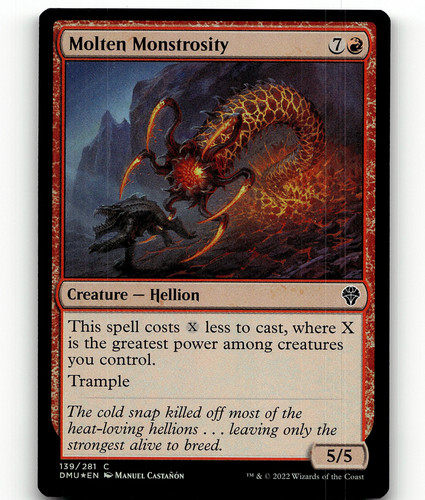 Slivdrazi Monstrosity NM **ORIGINAL PLAYTEST EDITION WITH PW
