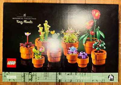 LEGO ICONS 10329 Botanical Collections Tiny Plants Flower Set Potplant Collector