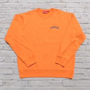 supreme sweater orange