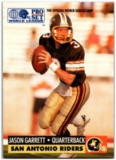 1991 Pro Set WLAF World Bowl Combo #31 Jason Garrett - FREE SHIPPING!