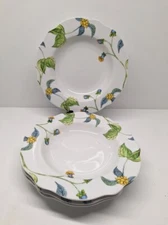 Cuisinart "NOELIA" Vitrified Porcelain Soup/Pasta/Salad Bowls Set of 4 - 8 1/2"