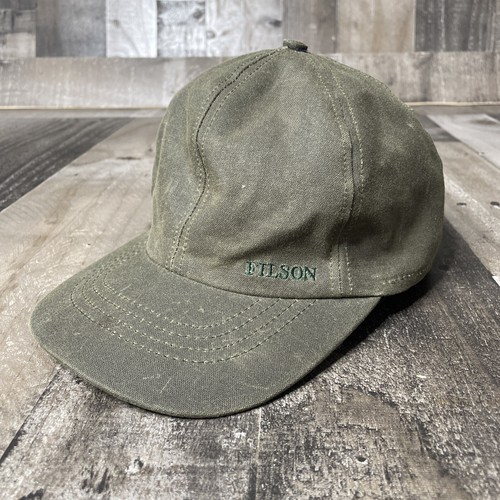 Filson Insulated Tin Cloth Cap Hat Wool 