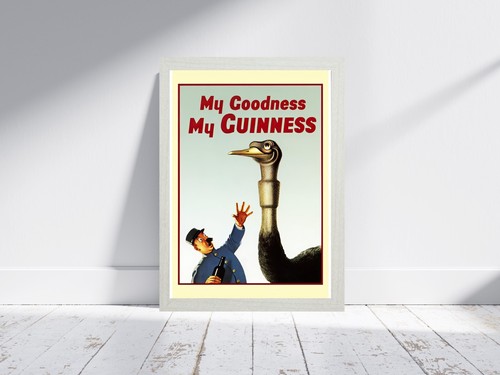 My Goodness My Guinness - Beer Bar Pub Advertising Poster Print - A5 A4 A3 #089 - Picture 10 of 17