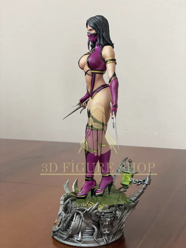 Фигурка Mileena/Mortal Kombat 25 см/профессиональная картина - Изображение 3 из 4