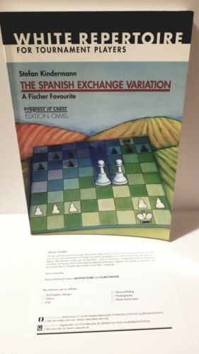 💥CHESS BOOK: Spanish Exchange Variation : White Repertoire for Tourna💥 - Picture 1 of 2