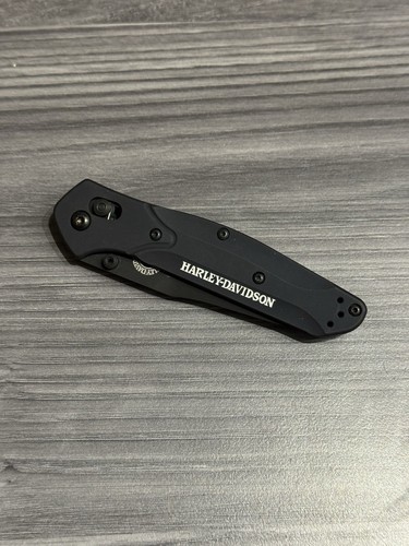 Benchmade 940 Harley Davidson Edition, Rare 13940BK, Blackout - Picture 5 of 6