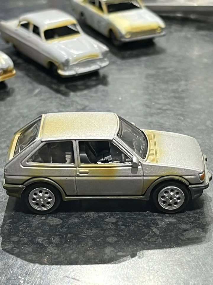 Matchbox Ford Fiesta Mk2 XR2 Rusty Custom - Image 4 of 4