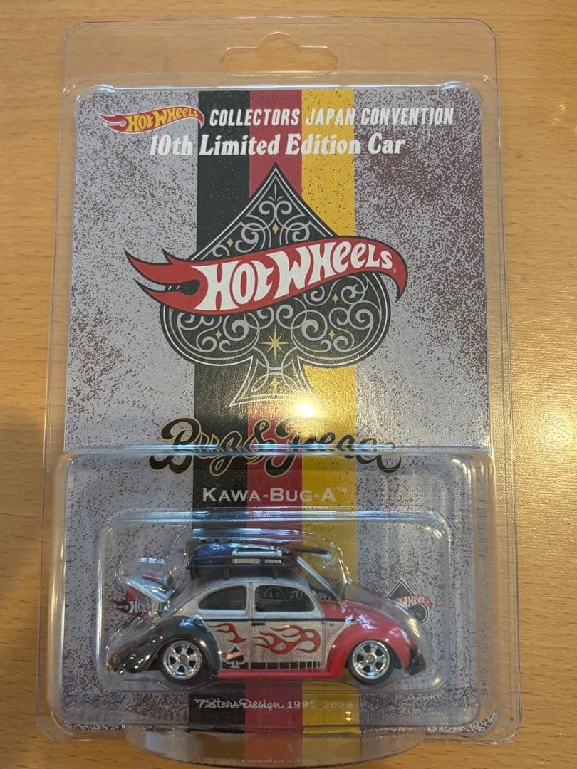 【サイン入り 】Hot Wheels KAWA-BUG-A 2個 10th限定 Hot Wheels Japan Convention 2026 VW Volkswagen Beetle KAWA BUG LTD