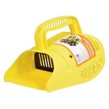 Berry Picker Rake  Comb Teeth, Light Handle & Large Basket for Harvesting Want