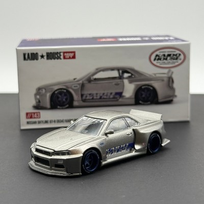 Kaido House Nissan Skyline GT-R R34 Kaido Works Shinjuku V1 #143 1/64