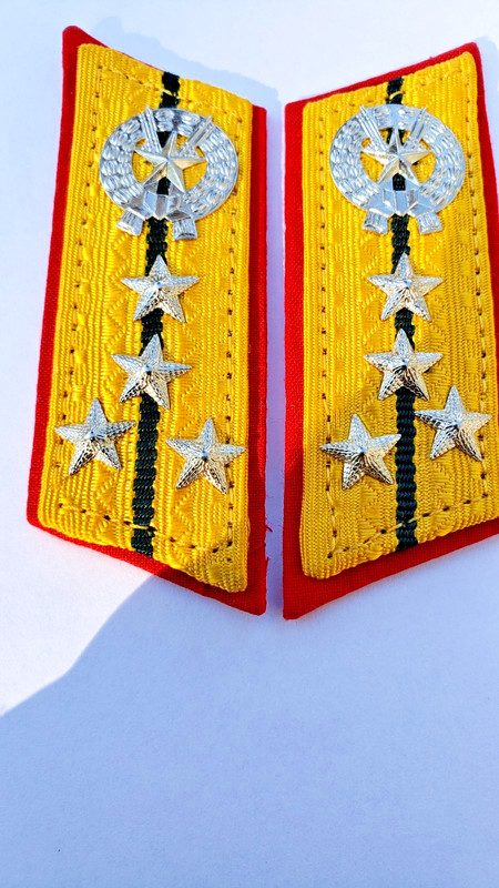Korean army shoulder straps. Original