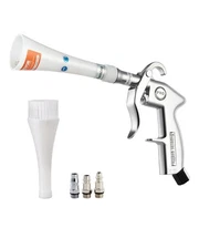 Tornado Car Cleaning Air Blow Gun High Pressure Duster w/ 2Nozzles for Detailing