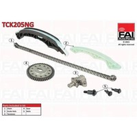 FAI AutoParts Steuerkettensatz Simplex Kette GeräUscharm FüR Mitsubishi TCK205NG