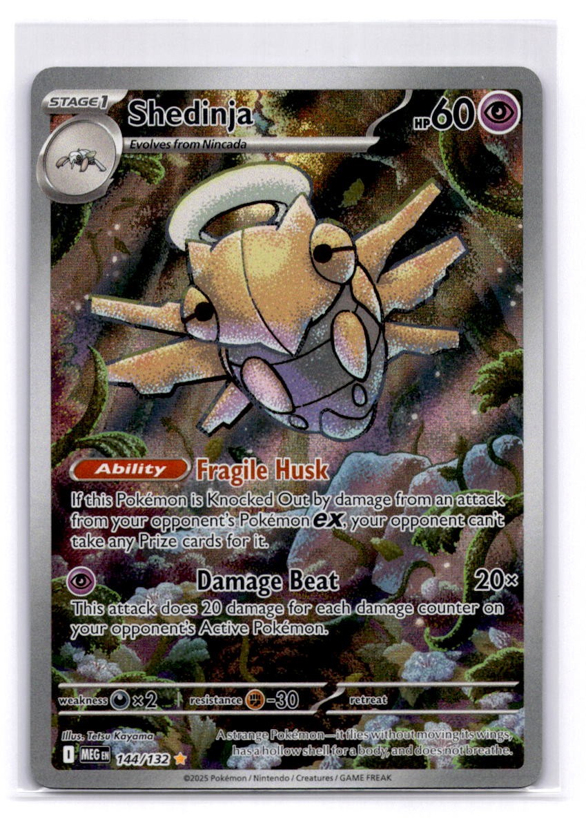 Shedinja Illustration Rare ME01: Mega Evolution 144/132 LP-NM