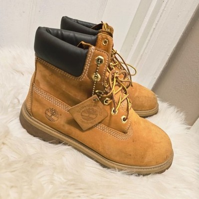 Timberland Earthkeeper Waterproof Leather Brown Boots Size 6.5M