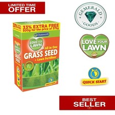 Ready-to-Use Love Your Lawn Grass Seed 500g - Rapid Growth for Vibrant Lawns 17.90 per kilo