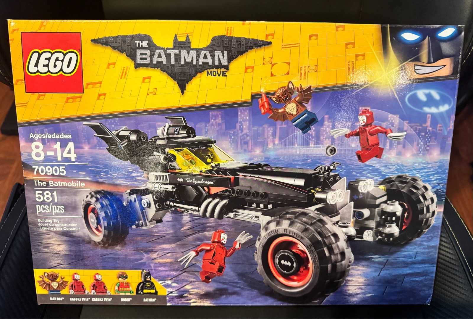 LEGO THE BATMAN MOVIE -- THE BATMOBILE BRAND NEW IN SEALED BOX RETIRED SET 70905