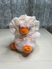 Vintage 1987 Windsor Toys Pink Duck Ruffled Bonnet 9  