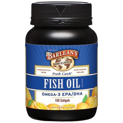 Barlean's Omega 3 Fish Oil Supplements, Supplement Softgels for Men and Women...