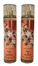 2 NEW BATH  BODY WORKS FALL IN BLOOM FINE FRAGRANCE MIST BODY SPRAY, 8 OZ