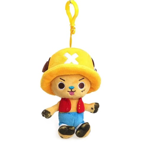 12 cm/4,72 Zoll einteiliger Original Kawaii Plüsch Schlüsselanhänger Spielzeug Tony Chopper weich - Bild 14 von 25